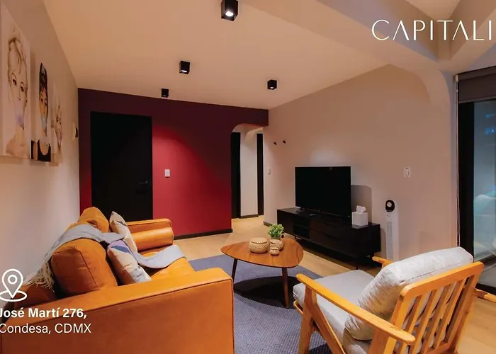 Jm 301 Capitalia 2br Rooftop Condesa Cidade do México
