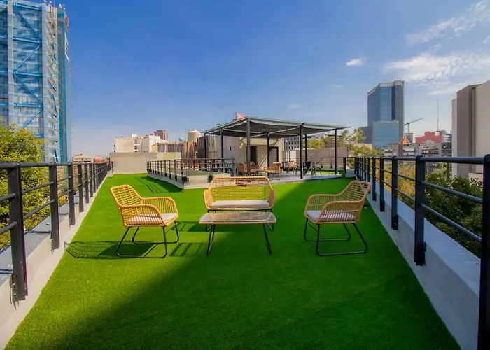 Jm 301 Capitalia 2br Rooftop Condesa * Cidade do México